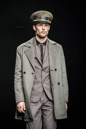 February 2, 2017 - Barcelona, Catalonia, Spain - A model walks the runway at the Torras fashion show presenting the new Kleetopia collection during 080 Barcelona Fashion Week Barcelona Spain - ZUMAo105 20170202_zap_o105_076 Copyright: xMatthiasxOesterlex