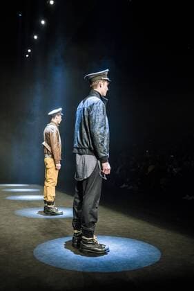 Bilder des Tages February 2, 2017 - Barcelona, Catalonia, Spain - A model walks the runway at the Torras fashion show presenting the new Kleetopia collection during 080 Barcelona Fashion Week Barcelona Spain - ZUMAo105 20170202_zap_o105_101 Copyright: xMatthiasxOesterlex