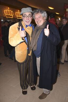Charlie Corletto und Volker Brandt bei der Premiere der 2. Winterspielzeit 2017 des Circus Krone im Kronebau. München, 01.02.2017 Foto:xP.xSchönbergerx xFuturexImage