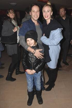 Christof Arnold mit Sohn Luan und Louisa von Spiess bei der Premiere der 2. Winterspielzeit 2017 des Circus Krone im Kronebau. München, 01.02.2017 Foto:xP.xSchönbergerx xFuturexImage