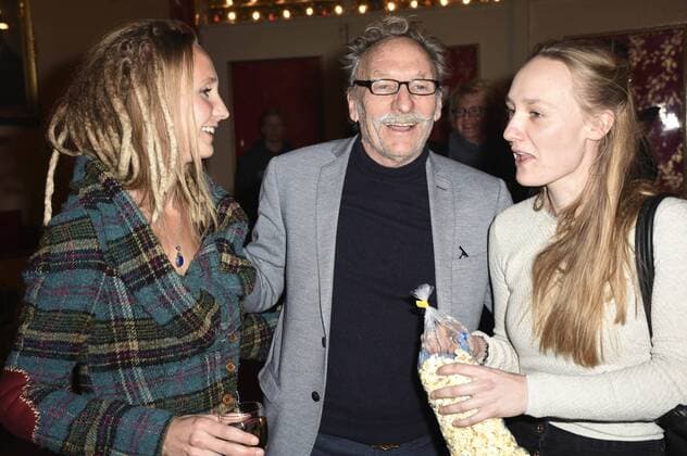 Franz-Xaver Kroetz mit seinen Töchtern Magdalena und Josephinebei der Premiere der 2. Winterspielzeit 2017 des Circus Krone im Kronebau. München, 01.02.2017 Foto:xP.xSchönbergerx xFuturexImage