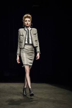 080 Barcelona Fashion Week - Miscellaneous Modenschau February 2, 2017 - Barcelona, Catalonia, Spain - A model walks the runway at the Wom & Now fashion show presenting the new Miscellaneous collection during 080 Barcelona Fashion Week Barcelona Spain - ZUMAo105 20170202_zap_o105_129 Copyright: xMatthiasxOesterlex