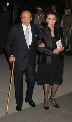 Dec 15, 2006; New York, NY, USA; Longtime Atlantic Records CEO AHMET M. ERTEGUN, who revolutionized the record industry by introducing mainstream white America to rhythm & blues and ultimately rock n roll, died yesterday. He was 83. Pictured: AHMET & MICA ERTEGUN at the Musuem of Modern Art Gala in New York..  - ZUMA 20051101_njk_k03_001 Copyright: xNancyxKaszermanx