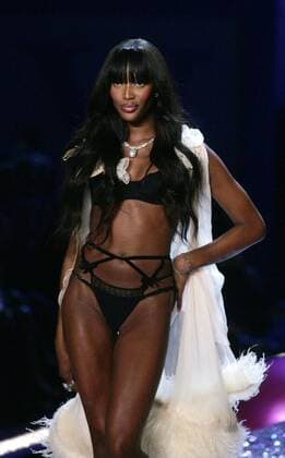 Nov 09, 2005; New York, NY, USA; Model NAOMI CAMPBELL walks the runway for the Victoria s Secret 2005 Fashion Show held at the Lexington Armory. Mandatory  - ZUMA 20051109_njk_k03_040 Copyright: xNancyxKaszermanx