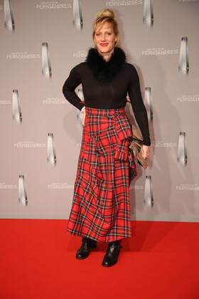 Anna Schudt bei der Verleihung Deutscher Fernsehpreis am 02.02.17 in Düsseldorf Deutscher Fernsehpreis Verleihung 2017 in Duesseldorf 