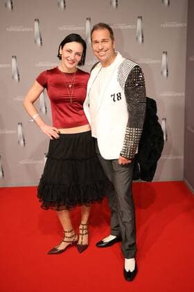 Kai Ebel und seine Ehefrau Mila Wiegand bei der Verleihung Deutscher Fernsehpreis am 02.02.17 in Düsseldorf Deutscher Fernsehpreis Verleihung 2017 in Duesseldorf 