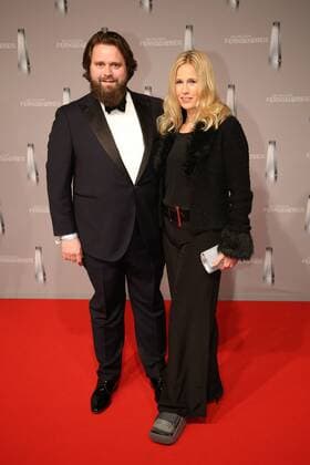 Antoine Monot Jr. und Stefanie Sick bei der Verleihung Deutscher Fernsehpreis am 02.02.17 in Düsseldorf Deutscher Fernsehpreis Verleihung 2017 in Duesseldorf 