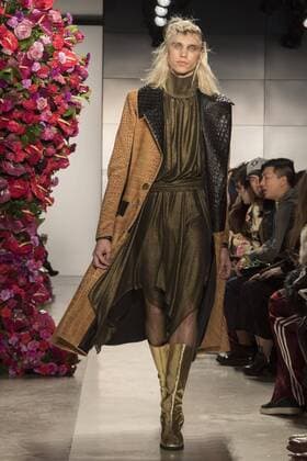 A model takes the catwalk wearing designs of the Sexual Object collection by Spanish Alejandro Gomez Palomo for the Palomo Spain brand, during the Men s New York Fashion Week, in New York, USA, 02 February 2017. EPA MIGUEL RAJMIL Men s New York Fashion Week - Palomo Spain show !ACHTUNG: NUR REDAKTIONELLE NUTZUNG!  SHM68 20170203-636216851539075315