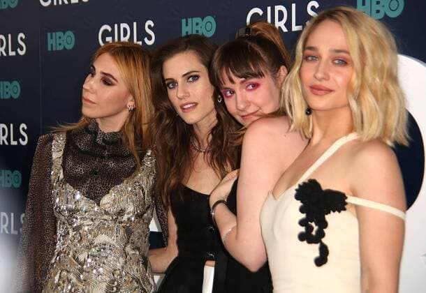 February 2, 2017 - New York, New York, U.S. - ALLISON WILLIAMS, ZOSIA MAMET, LENA DUNHAM, JEMIMA KIRKE attend the New York premiere of the sixth and final season of Girls on HBO.February 2, 2017.Alice Tully Hall, Lincoln Center, NYC.Photos by , Photos Inc.2017 New York U.S. - ZUMAms4_ 20170202_zaf_ms4_008 Copyright: xSoniaxMoskowitzx