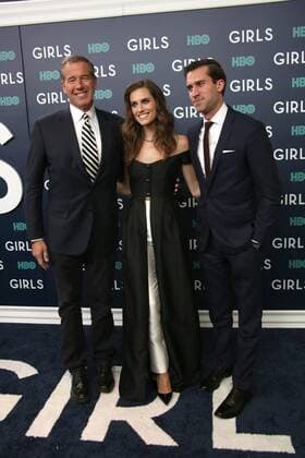 February 2, 2017 - New York, New York, U.S. - BRIAN WILLIAMS, ALLISON WILLIAMS, DOUGLAS WILLIAMS attend the New York premiere of the sixth and final season of Girls on HBO.February 2, 2017.Alice Tully Hall, Lincoln Center, NYC.Photos by , Photos Inc.2017 New York U.S. - ZUMAms4_ 20170202_zaf_ms4_010 Copyright: xSoniaxMoskowitzx