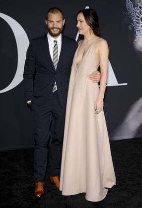 Jamie Dornan & Dakota Johnson 50 SHADES DARKER FILM PREMIERE Los Angeles Patrick Rideaux PicturePerfect