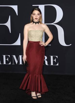 February 2, 2017 - Hollywood, California, U.S. - Violett Beane attends the Los Angeles Premiere of Fifty Shades Darker held at the Theater at Ace Hotel in Los Angeles, California on February 2, 2017. 2017. Hollywood U.S. - ZUMAl86_ 20170202_zaf_l86_011 Copyright: xDavexLongendykex