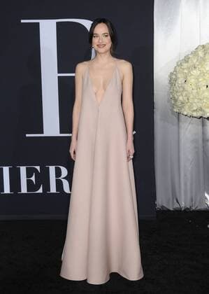 February 2, 2017 - Hollywood, California, U.S. - Dakota Johnson attends the Los Angeles Premiere of Fifty Shades Darker held at the Theater at Ace Hotel in Los Angeles, California on February 2, 2017. 2017. Hollywood U.S. - ZUMAl86_ 20170202_zaf_l86_069 Copyright: xDavexLongendykex
