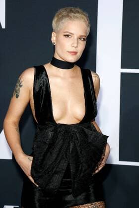 Halsey bei der Fifty Shades Darker Film Premiere am 2.02.2017 in Los Angeles Fifty Shades of Grey- Gefaehrliche Liebe Filmpremiere in Los Angeles, 2017 