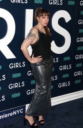 February 2, 2017 - New York, New York, U.S. - Actress LENA DUNHAM attends the New York premiere of the HBO show Girls 6th and final season held at Alice Tully Hall at Lincoln Center. New York U.S. - ZUMAk03_ 20170202_zaf_k03_073 Copyright: xNancyxKaszermanx
