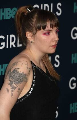 February 2, 2017 - New York, New York, U.S. - Actress LENA DUNHAM attends the New York premiere of the HBO show Girls 6th and final season held at Alice Tully Hall at Lincoln Center. New York U.S. - ZUMAk03_ 20170202_zaf_k03_080 Copyright: xNancyxKaszermanx