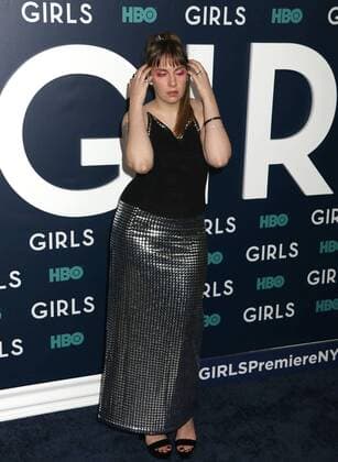 February 2, 2017 - New York, New York, U.S. - Actress LENA DUNHAM attends the New York premiere of the HBO show Girls 6th and final season held at Alice Tully Hall at Lincoln Center. New York U.S. - ZUMAk03_ 20170202_zaf_k03_085 Copyright: xNancyxKaszermanx