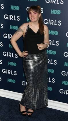 February 2, 2017 - New York, New York, U.S. - Actress LENA DUNHAM attends the New York premiere of the HBO show Girls 6th and final season held at Alice Tully Hall at Lincoln Center. New York U.S. - ZUMAk03_ 20170202_zaf_k03_089 Copyright: xNancyxKaszermanx