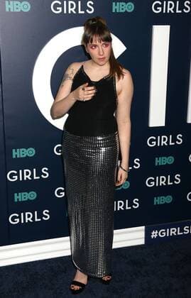 February 2, 2017 - New York, New York, U.S. - Actress LENA DUNHAM attends the New York premiere of the HBO show Girls 6th and final season held at Alice Tully Hall at Lincoln Center. New York U.S. - ZUMAk03_ 20170202_zaf_k03_095 Copyright: xNancyxKaszermanx