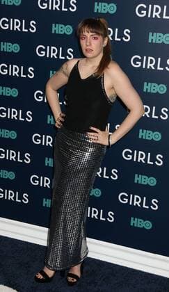 February 2, 2017 - New York, New York, U.S. - Actress LENA DUNHAM attends the New York premiere of the HBO show Girls 6th and final season held at Alice Tully Hall at Lincoln Center. New York U.S. - ZUMAk03_ 20170202_zaf_k03_096 Copyright: xNancyxKaszermanx