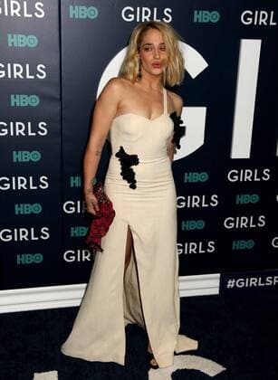 February 2, 2017 - New York, New York, U.S. - Actress JEMIMA KIRKE attends the New York premiere of the HBO show Girls 6th and final season held at Alice Tully Hall at Lincoln Center. New York U.S. - ZUMAk03_ 20170202_zaf_k03_102 Copyright: xNancyxKaszermanx