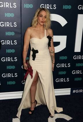 February 2, 2017 - New York, New York, U.S. - Actress JEMIMA KIRKE attends the New York premiere of the HBO show Girls 6th and final season held at Alice Tully Hall at Lincoln Center. New York U.S. - ZUMAk03_ 20170202_zaf_k03_119 Copyright: xNancyxKaszermanx