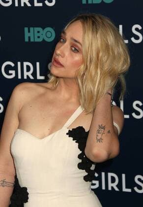 February 2, 2017 - New York, New York, U.S. - Actress JEMIMA KIRKE attends the New York premiere of the HBO show Girls 6th and final season held at Alice Tully Hall at Lincoln Center. New York U.S. - ZUMAk03_ 20170202_zaf_k03_128 Copyright: xNancyxKaszermanx