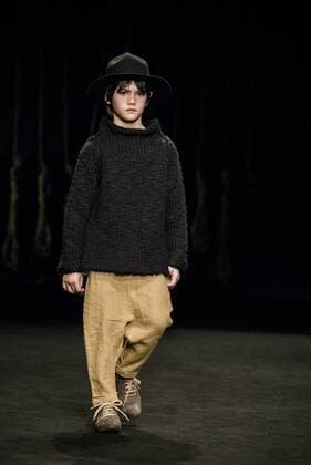 February 3, 2017 - Barcelona, Catalonia, Spain - A model walks the runway at the Little Creative Factory fashion show presenting the new La edad de los suenos... collection during 080 Barcelona Fashion Week Barcelona Spain - ZUMAo105 20170203_zap_o105_015 Copyright: xMatthiasxOesterlex
