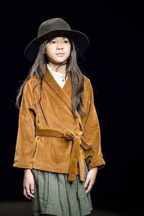 February 3, 2017 - Barcelona, Catalonia, Spain - A model walks the runway at the Little Creative Factory fashion show presenting the new La edad de los suenos... collection during 080 Barcelona Fashion Week Barcelona Spain - ZUMAo105 20170203_zap_o105_019 Copyright: xMatthiasxOesterlex