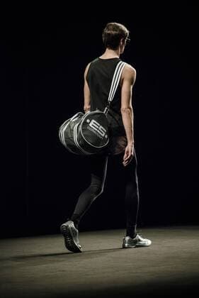 February 3, 2017 - Barcelona, Catalonia, Spain - A model walks the runway at the Es Collection fashion show presenting the new Shade collection during 080 Barcelona Fashion Week Barcelona Spain - ZUMAo105 20170203_zap_o105_073 Copyright: xMatthiasxOesterlex