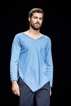 February 3, 2017 - Barcelona, Catalonia, Spain - A model walks the runway at the Punto Blanco fashion show presenting the new Harmony collection during 080 Barcelona Fashion Week Barcelona Spain - ZUMAo105 20170203_zap_o105_082 Copyright: xMatthiasxOesterlex