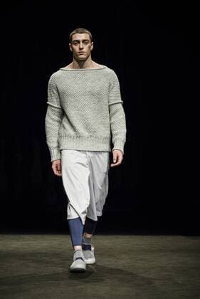 February 3, 2017 - Barcelona, Catalonia, Spain - A model walks the runway at the Punto Blanco fashion show presenting the new Harmony collection during 080 Barcelona Fashion Week Barcelona Spain - ZUMAo105 20170203_zap_o105_084 Copyright: xMatthiasxOesterlex
