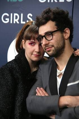 February 2, 2017 - New York, New York, U.S. - LENA DUNHAM and JACK ANTONOFF attend the New York premiere of the sixth and final season of Girls on HBO.February 2, 2017.Alice Tully Hall, Lincoln Center, NYC.Photos by , Photos Inc.2017 New York U.S. - ZUMAms4_ 20170202_zaf_ms4_051 Copyright: xSoniaxMoskowitzx