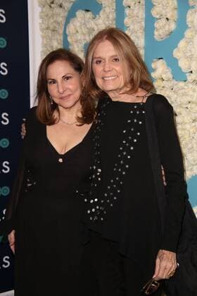 February 2, 2017 - New York, New York, U.S. - KATHY NAJIMY, GLORIA STEINEM attend the New York premiere of the sixth and final season of Girls on HBO.February 2, 2017.Alice Tully Hall, Lincoln Center, NYC.Photos by , Photos Inc.2017 New York U.S. - ZUMAms4_ 20170202_zaf_ms4_064 Copyright: xSoniaxMoskowitzx