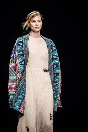 080 Barcelona Fashion Week - Bohemian Rhapsody Modenschau February 3, 2017 - Barcelona, Catalonia, Spain - A model walks the runway at the Aldomartins fashion show presenting the new Bohemian Rhapsody collection during 080 Barcelona Fashion Week Barcelona Spain - ZUMAo105 20170203_zap_o105_119 Copyright: xMatthiasxOesterlex