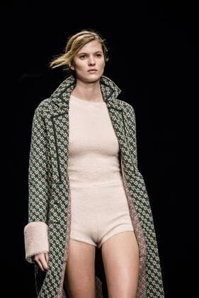 080 Barcelona Fashion Week - Bohemian Rhapsody Modenschau February 3, 2017 - Barcelona, Catalonia, Spain - A model walks the runway at the Aldomartins fashion show presenting the new Bohemian Rhapsody collection during 080 Barcelona Fashion Week Barcelona Spain - ZUMAo105 20170203_zap_o105_142 Copyright: xMatthiasxOesterlex