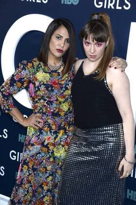 Jennifer Konner und Lena Dunham bei der Premiere der sechsten und finalen Staffel der HBO TV-Serie Girls in derAlice Tully Hall im Lincoln Center. New York, 02.02.2017 Foto:xD.xVanxTinex xFuturexImage