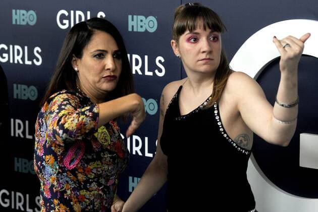 Jennifer Konner und Lena Dunham bei der Premiere der sechsten und finalen Staffel der HBO TV-Serie Girls in derAlice Tully Hall im Lincoln Center. New York, 02.02.2017 Foto:xD.xVanxTinex xFuturexImage