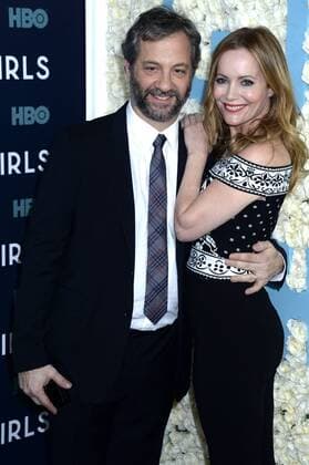 Judd Apatow mit Gattin Leslie Mann bei der Premiere der sechsten und finalen Staffel der HBO TV-Serie Girls in derAlice Tully Hall im Lincoln Center. New York, 02.02.2017 Foto:xD.xVanxTinex xFuturexImage