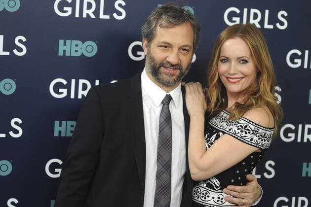 Judd Apatow mit Gattin Leslie Mann bei der Premiere der sechsten und finalen Staffel der HBO TV-Serie Girls in derAlice Tully Hall im Lincoln Center. New York, 02.02.2017 Foto:xD.xVanxTinex xFuturexImage