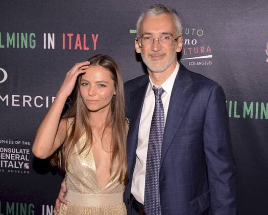 Lotus Beck and Igor Lopatonok attneds the LA Premiere of Ukraine On Fire where Oliver Stone Receives Baume and Mercer Special Award at the Italian Institute of Coulture on Friday February 3, 2017. 2017 - USA - Oliver Stone Receives Baume and Mercer Special Award.  Copyright: xBillyxBennightx