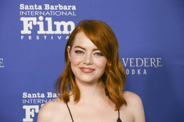 Emma Stone attends the Outstanding Performing of the Year Award presented by Belevedere Vodka at the 32nd Annual Santa Barbara International Film Festival at the Arlington Theatre in Santa Barbara, California on February 3rd, 2017. USA - 2017 - The 32nd Annual Santa Barbara International Film Festival Outstanding Performers of The Year Award in Santa Barbara, California.  Copyright: xMirandaxKeltonx