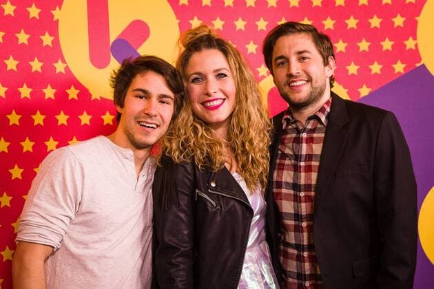 De Helden pictured during the Gala van de Gouden K s award show, organized by Flemish children s television channel Ketnet, Saturday 04 February 2017 in Brussels.  JAMESxARTHURxGEKIERE 05039967