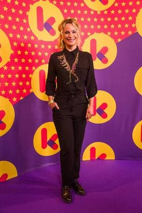 television presenter An Lemmens pictured during the Gala van de Gouden K s award show, organized by Flemish children s television channel Ketnet, Saturday 04 February 2017 in Brussels.  JAMESxARTHURxGEKIERE 05039979