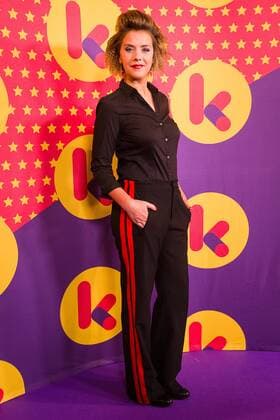 Leen Dendievel pictured during the Gala van de Gouden K s award show, organized by Flemish children s television channel Ketnet, Saturday 04 February 2017 in Brussels.  JAMESxARTHURxGEKIERE 05039987