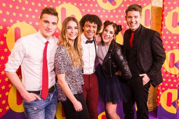 Ghost Rockers pictured during the Gala van de Gouden K s award show, organized by Flemish children s television channel Ketnet, Saturday 04 February 2017 in Brussels.  JAMESxARTHURxGEKIERE 05040002