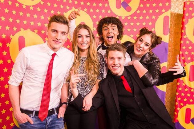 Ghost Rockers pictured during the Gala van de Gouden K s award show, organized by Flemish children s television channel Ketnet, Saturday 04 February 2017 in Brussels.  JAMESxARTHURxGEKIERE 05040000