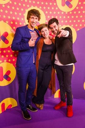 actress and singer Maureen Vanherberghen of De Helden pictured during the Gala van de Gouden K s award show, organized by Flemish children s television channel Ketnet, Saturday 04 February 2017 in Brussels.  JAMESxARTHURxGEKIERE 05040005
