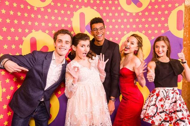 D5R pictured during the Gala van de Gouden K s award show, organized by Flemish children s television channel Ketnet, Saturday 04 February 2017 in Brussels.  JAMESxARTHURxGEKIERE 05040011