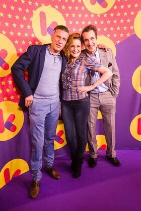 De Buurtpolitie pictured during the Gala van de Gouden K s award show, organized by Flemish children s television channel Ketnet, Saturday 04 February 2017 in Brussels.  JAMESxARTHURxGEKIERE 05040021